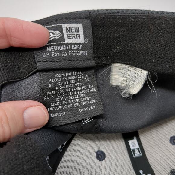 Yarak Aviation Fitted Baseball Cap Gray L Embroidered 6 Panel 39Thirty New Era - Picture 9 of 9